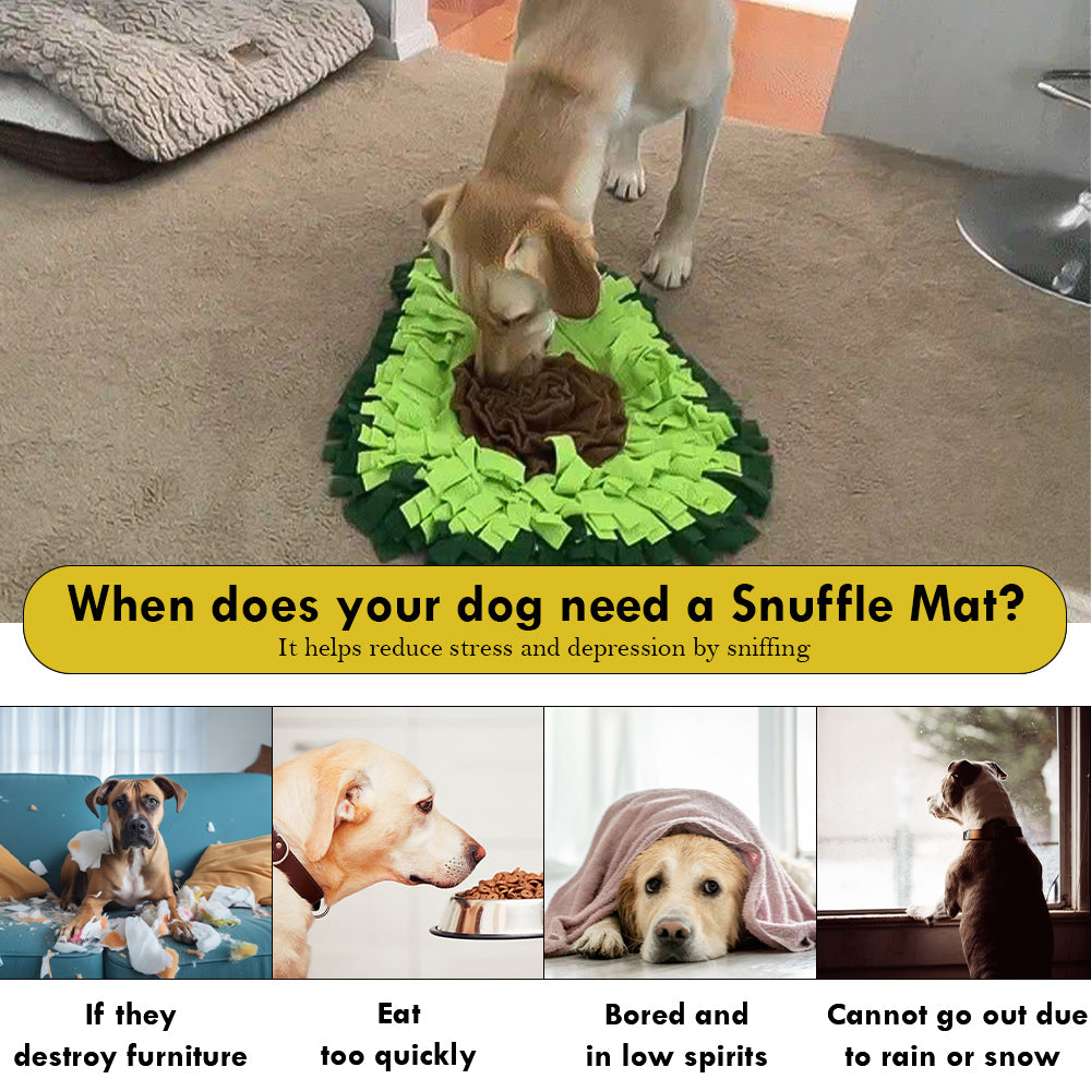 Avocado Snuffle Mat for Dogs - Interactive Dog Toys