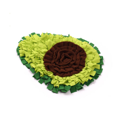 Avocado Snuffle Mat for Dogs - Interactive Dog Toys