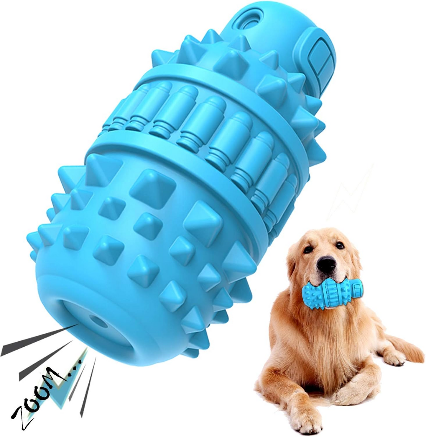 Dog toys for aggressive chewers - Blue Bomb